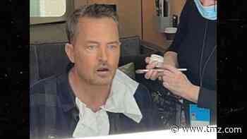 Matthew Perry Reveals 'Friends' Reunion Filming in Now-Deleted IG Pic