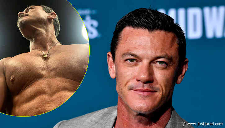 Luke Evans' Celeb Friends React to His Hot New Shirtless Selfie