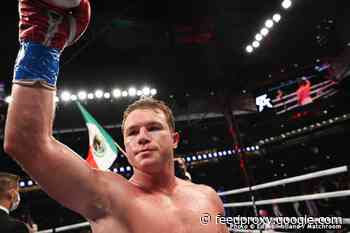 Canelo teaching Andy Ruiz Jr how to deflect punches