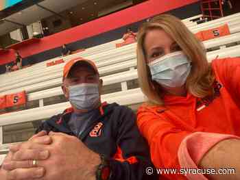 Back at last: Syracuse lacrosse parents watch in person at Dome for first time in a year - syracuse.com