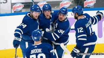 Auston Matthews pads NHL goals lead with hat trick as Leafs top Senators