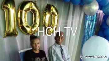 ¡Por lo alto! le celebran sus 100 años a #DanielReyes en Langue, Valle - hch.tv