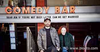 Toronto comedian pops the question with a very public one-liner - blogTO