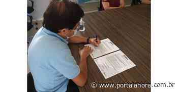 Imbituba: Prefeito assina Ordem de Serviço para ampliação das escolas Belarminda Pires, no Campestre, e Domingos Frasson, na Boa Vista - Portal AHora