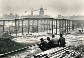 Skeleton appears of Blackburn's massive new market hall