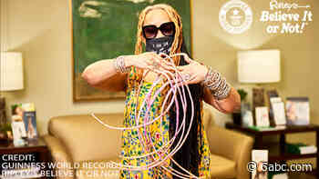 Houston woman, Ayanna Williams, with world's longest nails cuts them after almost 30 years - WPVI-TV