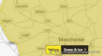 Yellow warning of snow and ice issued for Bolton