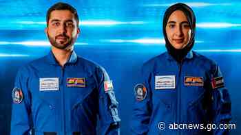 United Arab Emirates names 2 new astronauts, including woman