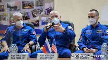 American, Russians dock at International Space Station