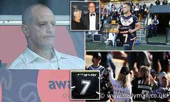 Western Suburbs Magpies and Wests Tigers pay touching tributes to league icon Tommy Raudonikis 