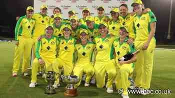 New Zealand v Australia: Tourists win rain-affected match to complete ODI series sweep