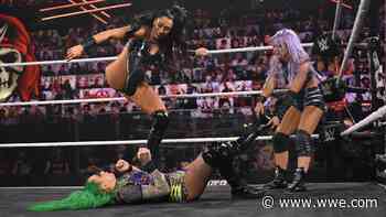 NXT Women's Tag Team Champions Shotzi Blackheart & Ember Moon def. The Way - WWE