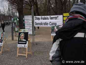 Protestcamp für Freilassung von Nawalny am Brandenburger Tor - Zeitungsverlag Waiblingen