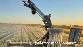 San Felice Candelotti di ghiaccio sull’asta per irrigare - La Gazzetta di Modena