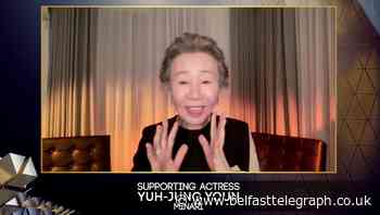 Korean actress Yuh-Jung Youn thanks ‘snobbish’ Brits after Bafta win