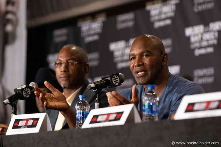 Evander Holyfield Set For Exhibition Against Kevin McBride As Co-Main Event To Teofimo Lopez vs George Kambosos Jr. On June 5th