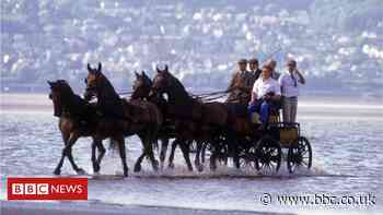 Duke of Edinburgh: Prince's historic carriage ride over Morecambe Bay