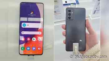 Samsung Galaxy Quantum 2 aka Galaxy A82 5G Live Images Surface Online Ahead of Expected April 23 Launch