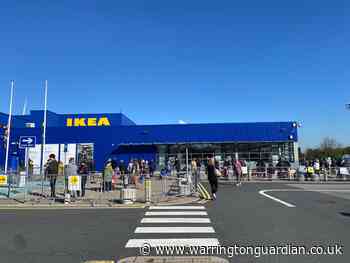 Ikea in Warrington reopens with hundreds in queue to enter