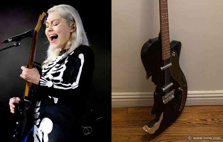 Phoebe Bridgers’ smashed ‘Saturday Night Live’ guitar sells for over $100,000