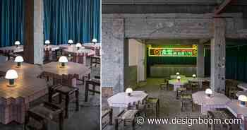 pixel tables and coconut bricks populate AIM architecture's shanghai exhibition - Designboom