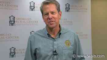 Gov. Kemp visits Tifton to launch ‘Cotton Medical Scrubs Project’ - WALB
