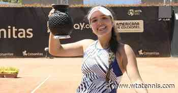 Osorio Serrano battles to maiden title over Zidansek at home in Bogota - WTA Tennis