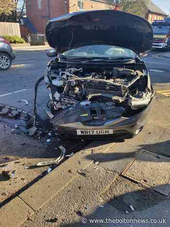 Woman injured after crash in Bolton - The Bolton News