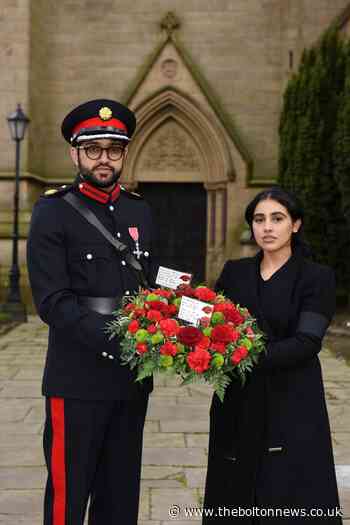 Wreaths laid in Bolton Parish Church as the country mourns - The Bolton News