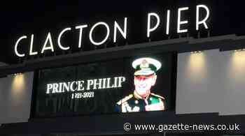 Clacton Pier pays tribute to Prince Phillip