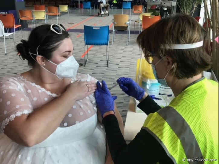 Maryland Woman Wears Wedding Dress To Get Vaccinated