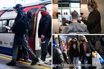 TfL: Passenger numbers up as businesses reopen doors