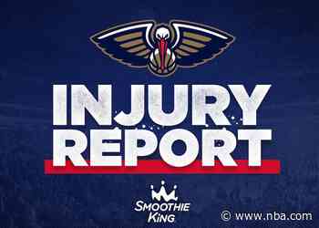 Pelicans without three players for Monday game vs. Kings