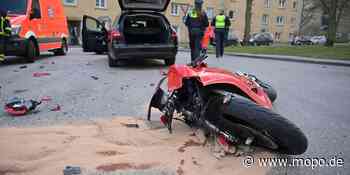 Abbiege-Unfall in Hamburg: Motorrad-Fahrer verletzt - Hamburger Morgenpost