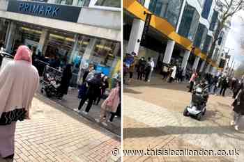 Shoppers rush to Croydon Primark amid restriction ease