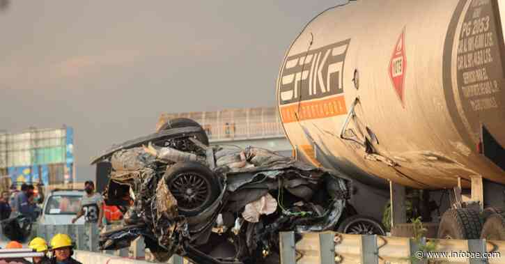 Pipa de gas provocó fatal carambola en la México-Cuernavaca; más de una decena de personas resultaron heridas - infobae