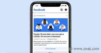Facebook teams up with state health departments to share more vaccine information     - CNET