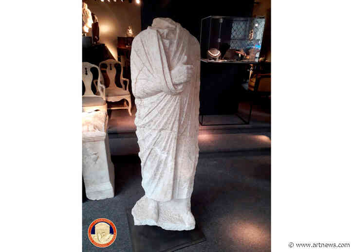 Italian Police Discover Looted Ancient Roman Sculpture in Belgian Antiques Shop