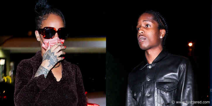 Rihanna & A$AP Rocky Step Out For Dinner at Delilah Together