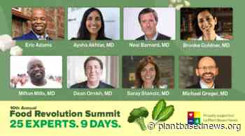 EXCLUSIVE: 25 Experts To Share Latest Plant-Based Advice At FREE Online Summit - Plant Based News