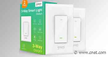 Get a pair of smart Wi-Fi 3-way light switches for $13.69, a tie for the lowest price ever     - CNET