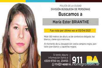 Desesperada búsqueda de una joven de Neuquén en Buenos Aires - Diario Río Negro