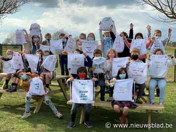 Leerlingen ontwerpen gepersonaliseerde leeszak