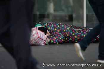 Burnley: NHS clinic brings coronavirus vaccines to homeless and vulnerable