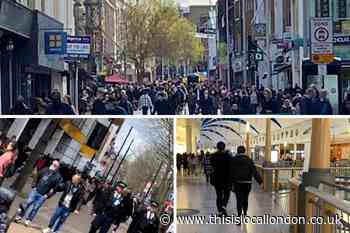 South London reacts to restriction ease as shops reopen