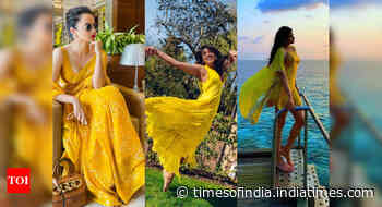 Celebs show us how to wear yellow