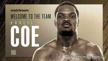 Team USA Khalil Coe joins Matchroom Boxing, pro debut set for May 29 on Haney vs Linares undercard - FIGHTMAG