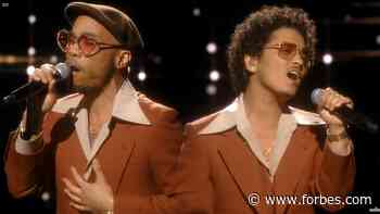 Bruno Mars And Anderson .Paak Hit No. 1 On The Hot 100 With ‘Leave The Door Open’ - Forbes