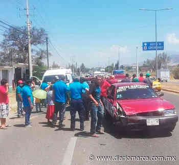 Seis lesionados deja accidente en San Bartolo | Diario Marca - Diario Marca de Oaxaca