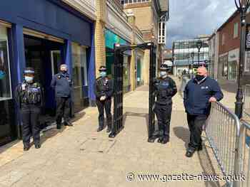 Mobile knife arch deployed in Colchester town centre